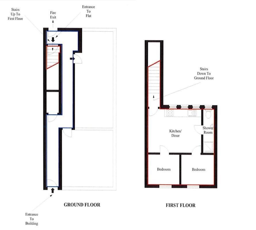 Super Studio With Two Bedrooms - Five Minutes From The Station! Londres Exterior foto